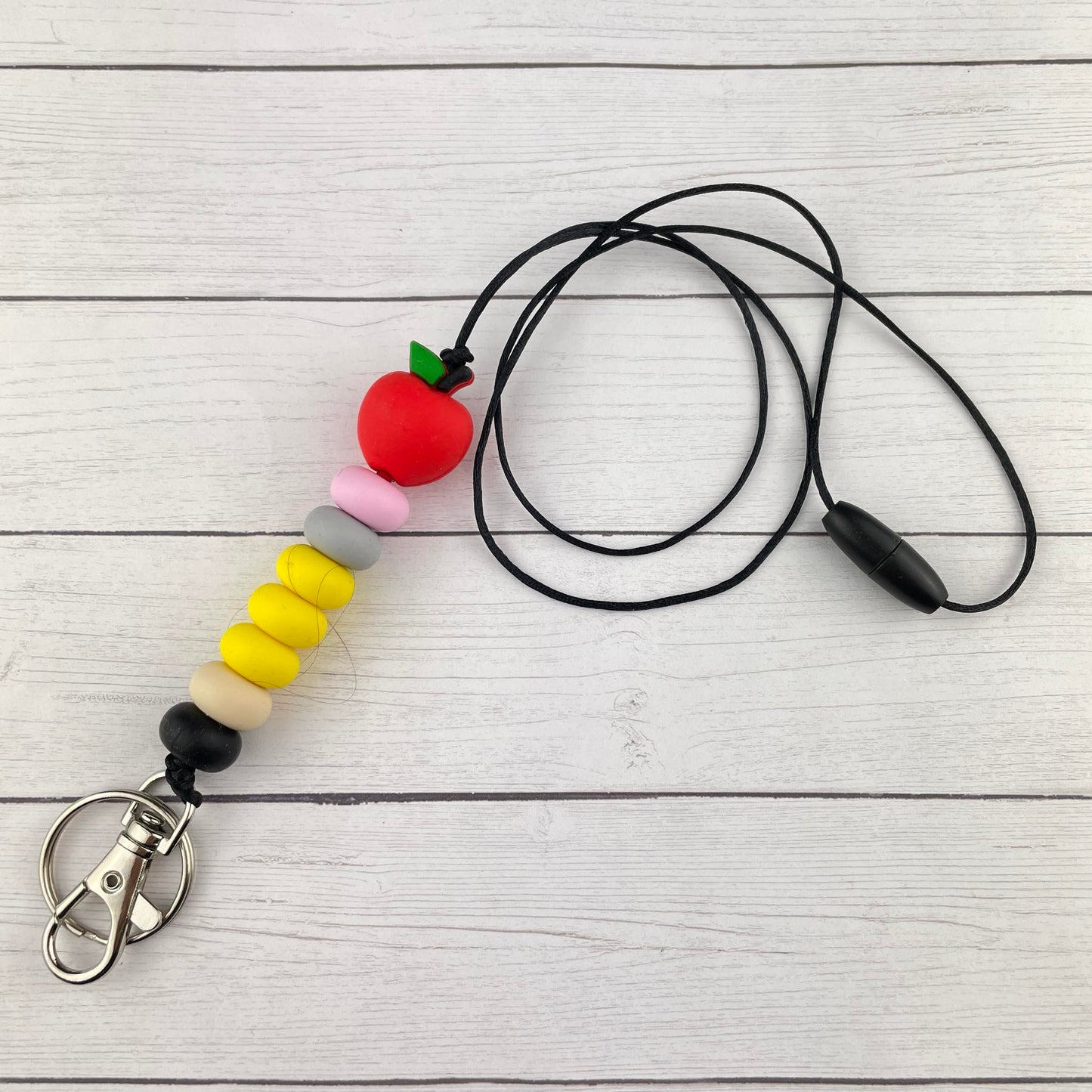 Pencil with Apple Lanyard