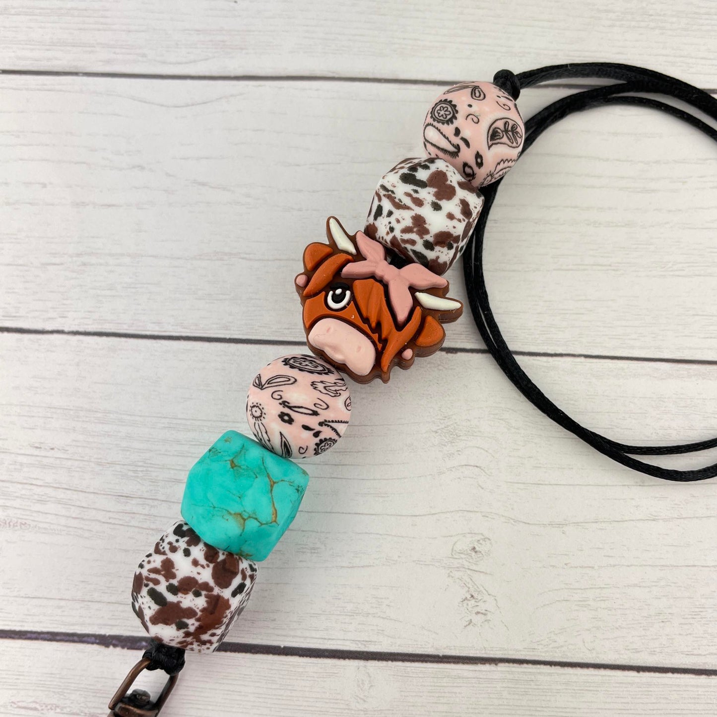 Pink Heifer Lanyard