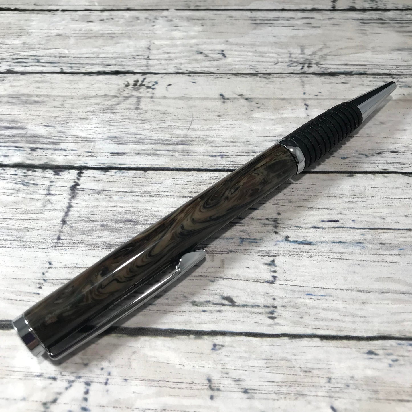Brown Camouflage Swirl Ballpoint Pen - Blessed Bear Boutique
