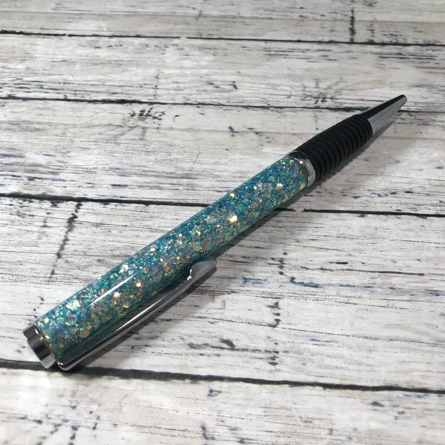 Blue Opal Camouflage Ballpoint Pen - Blessed Bear Boutique