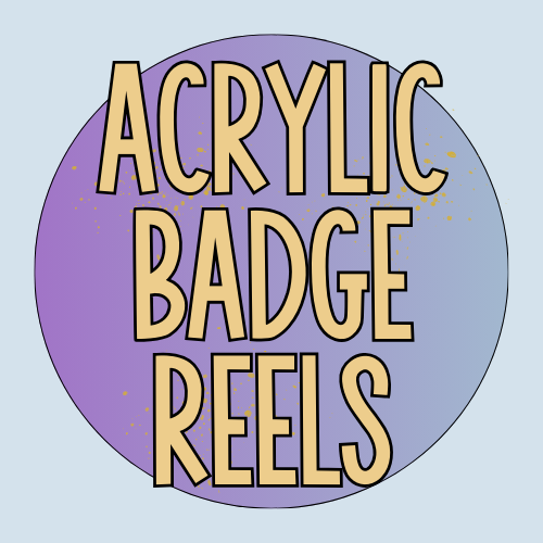 Acrylic Badge Reels