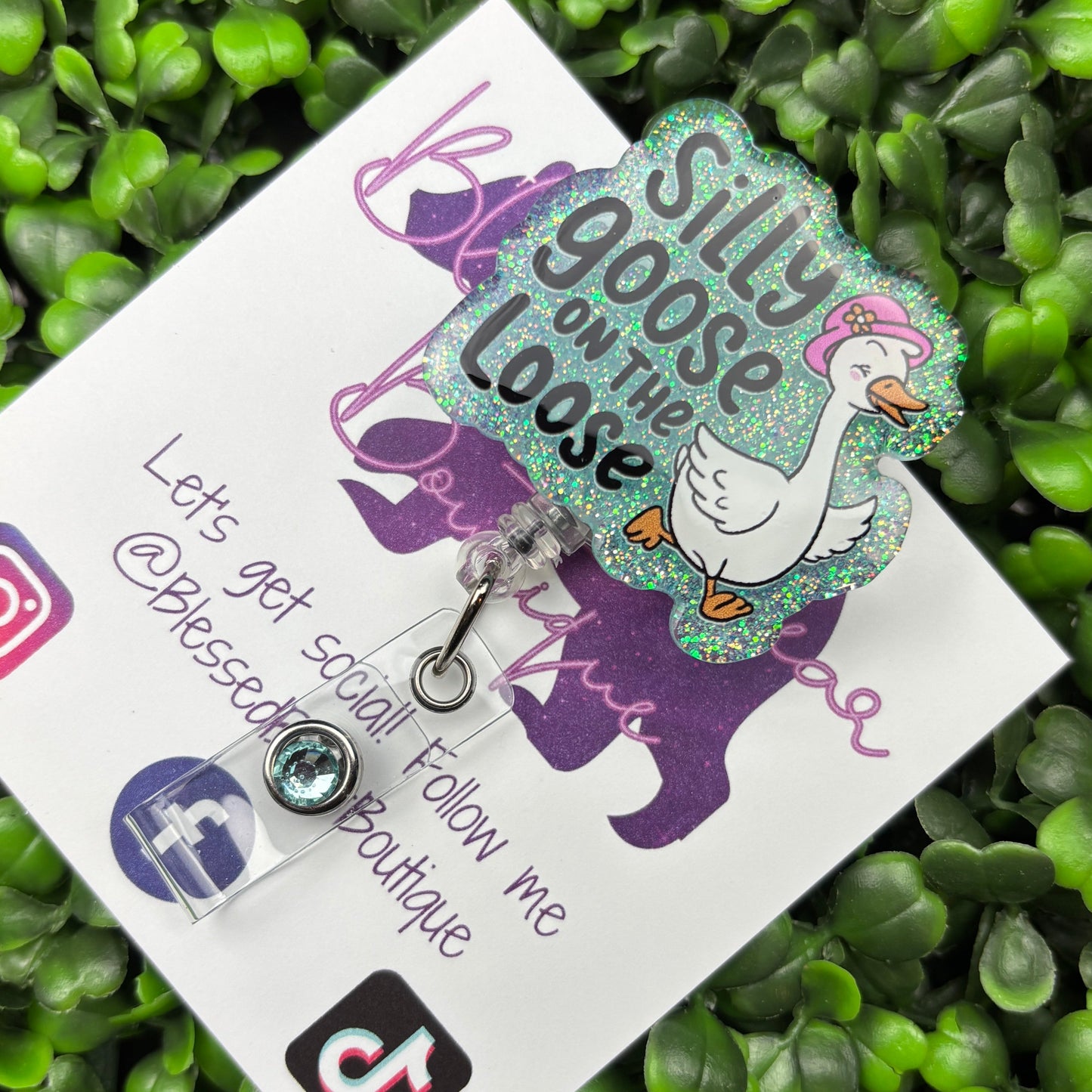 Silly Goose on the Loose Badge Reel