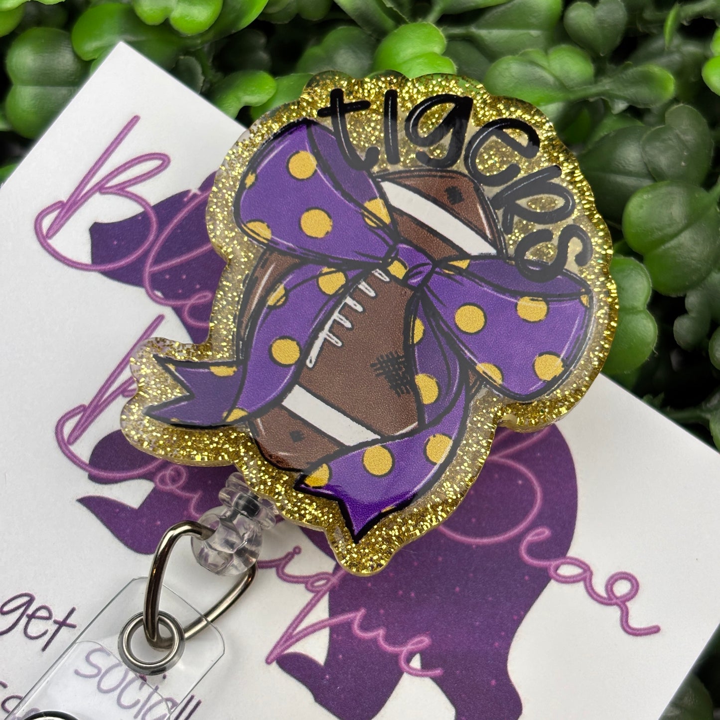 Tiger Football Badge Reel