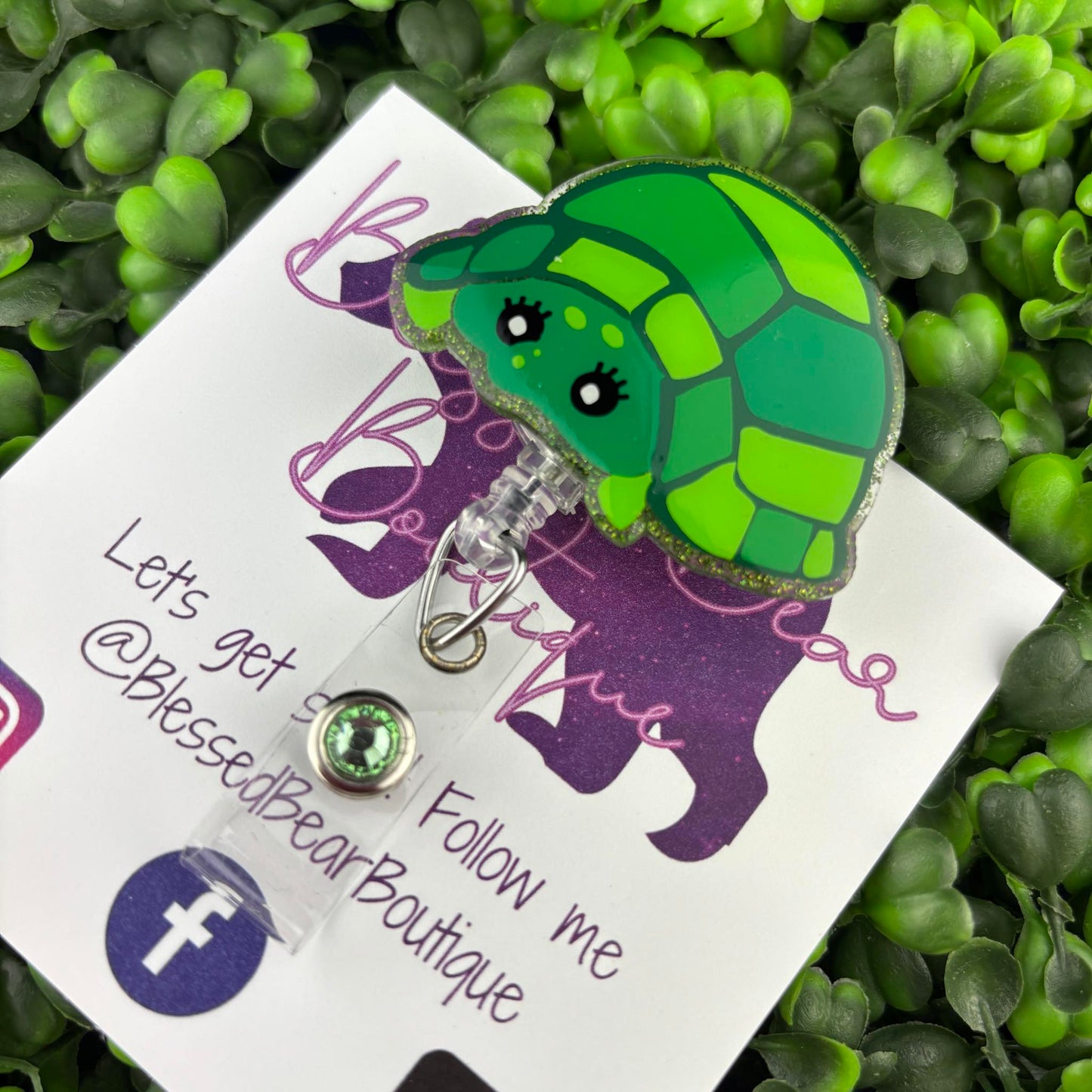 Turtle Badge Reel