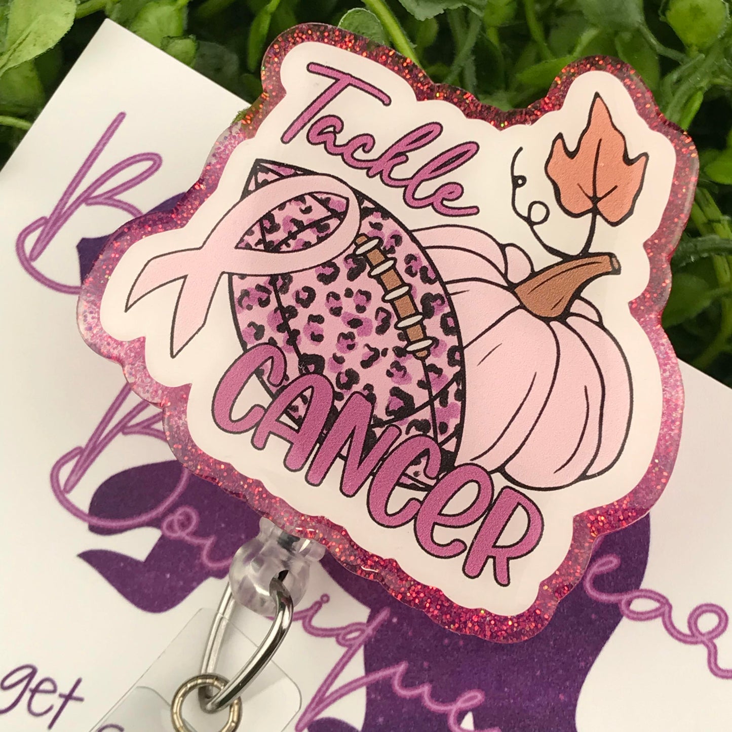 Tackle Cancer Badge Reel