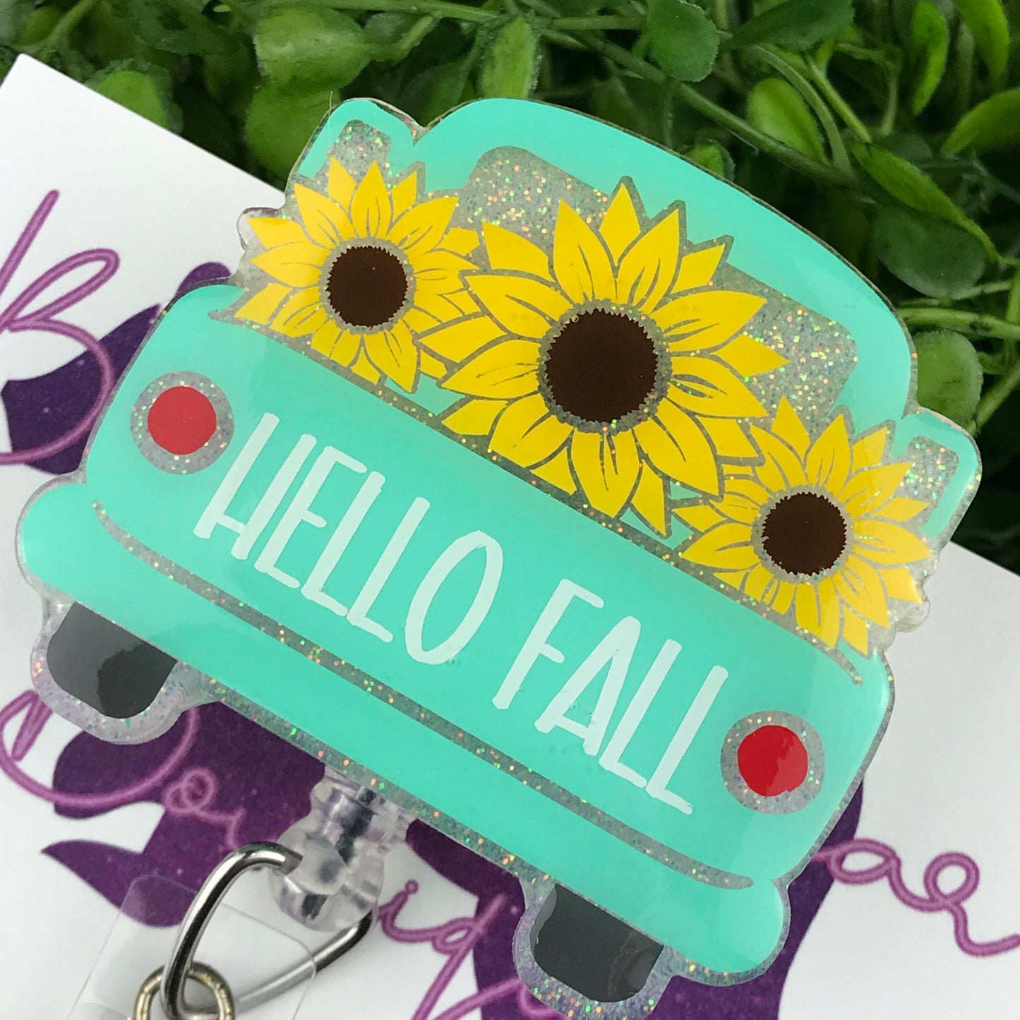 Mint Fall Truck Badge Reel