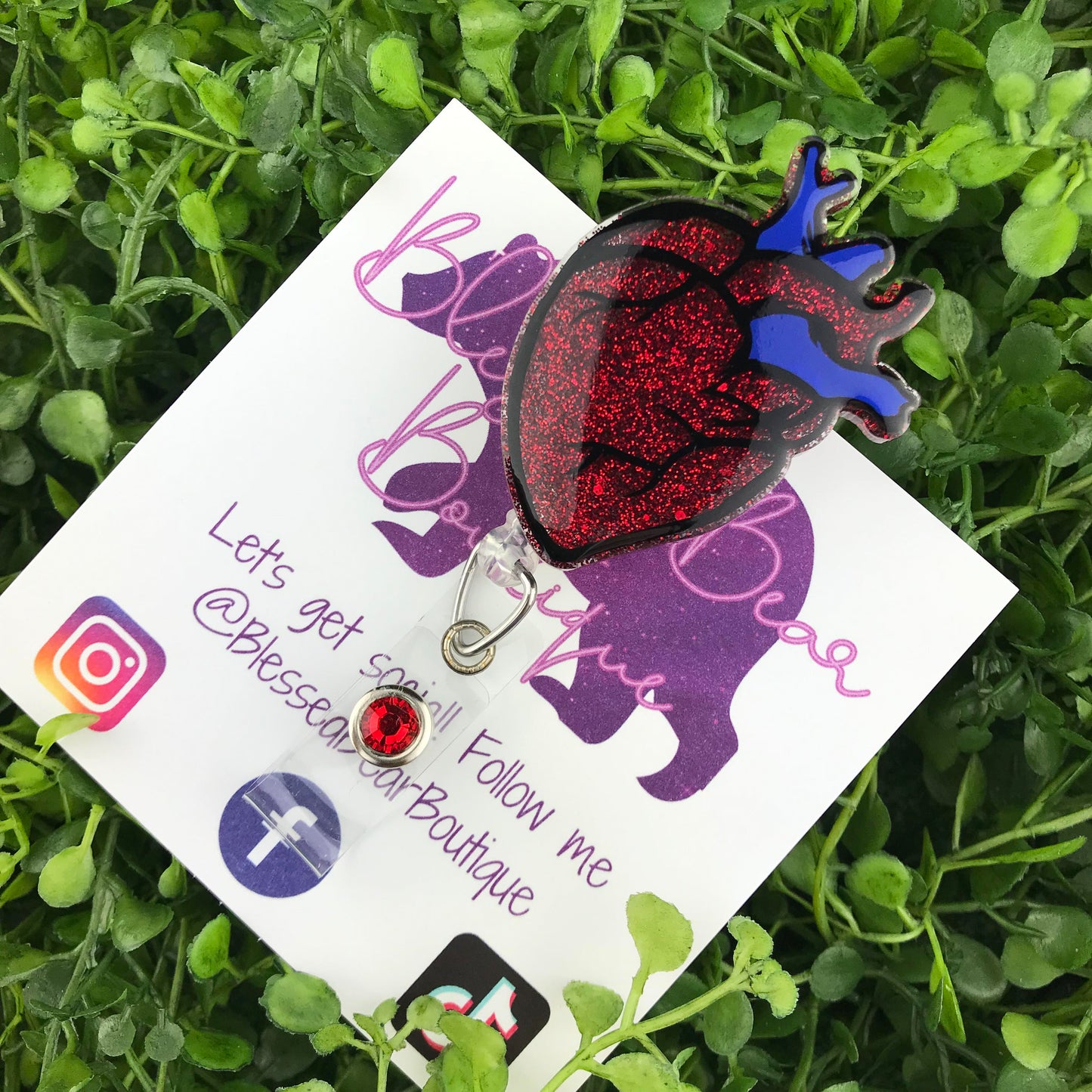 Anatomical Heart Badge Reel