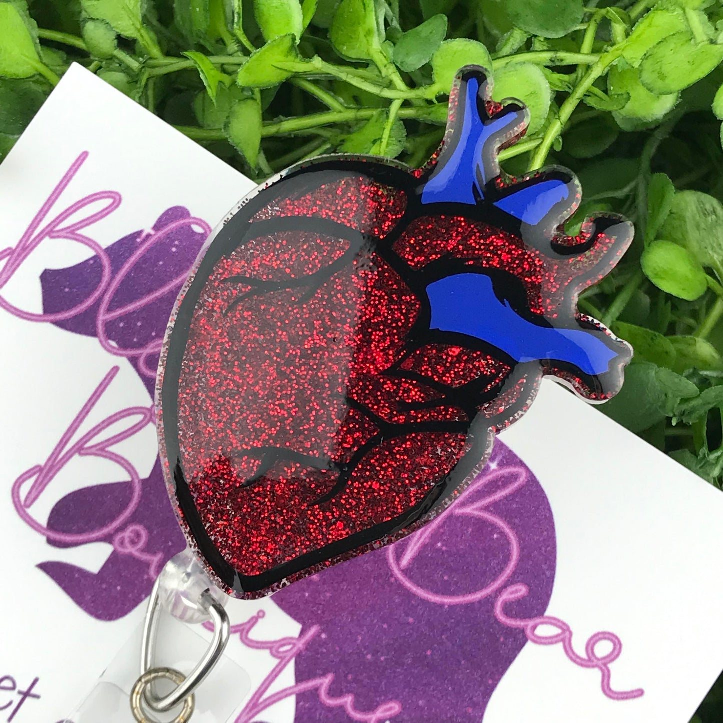 Anatomical Heart Badge Reel