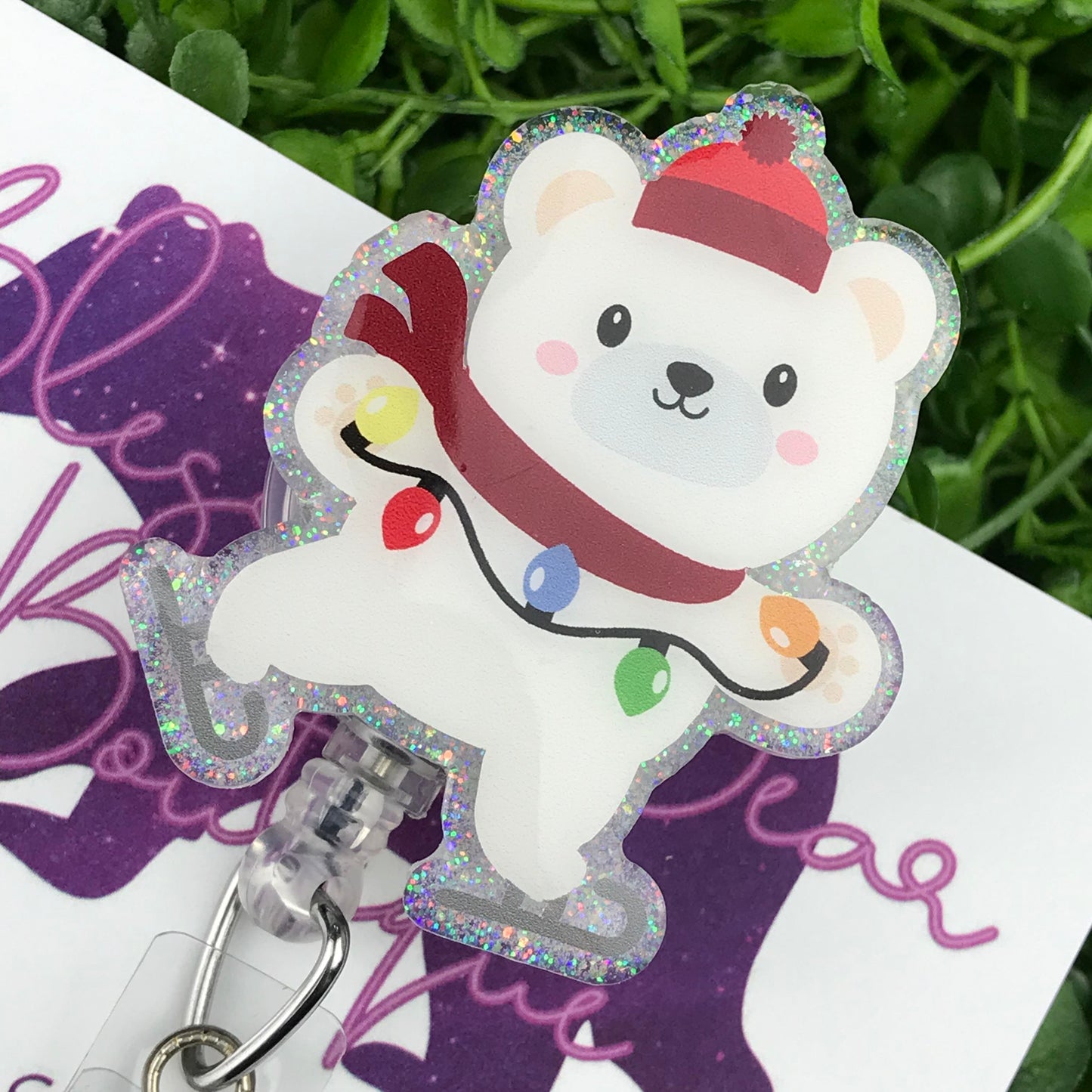 Polar Bear Badge Reel