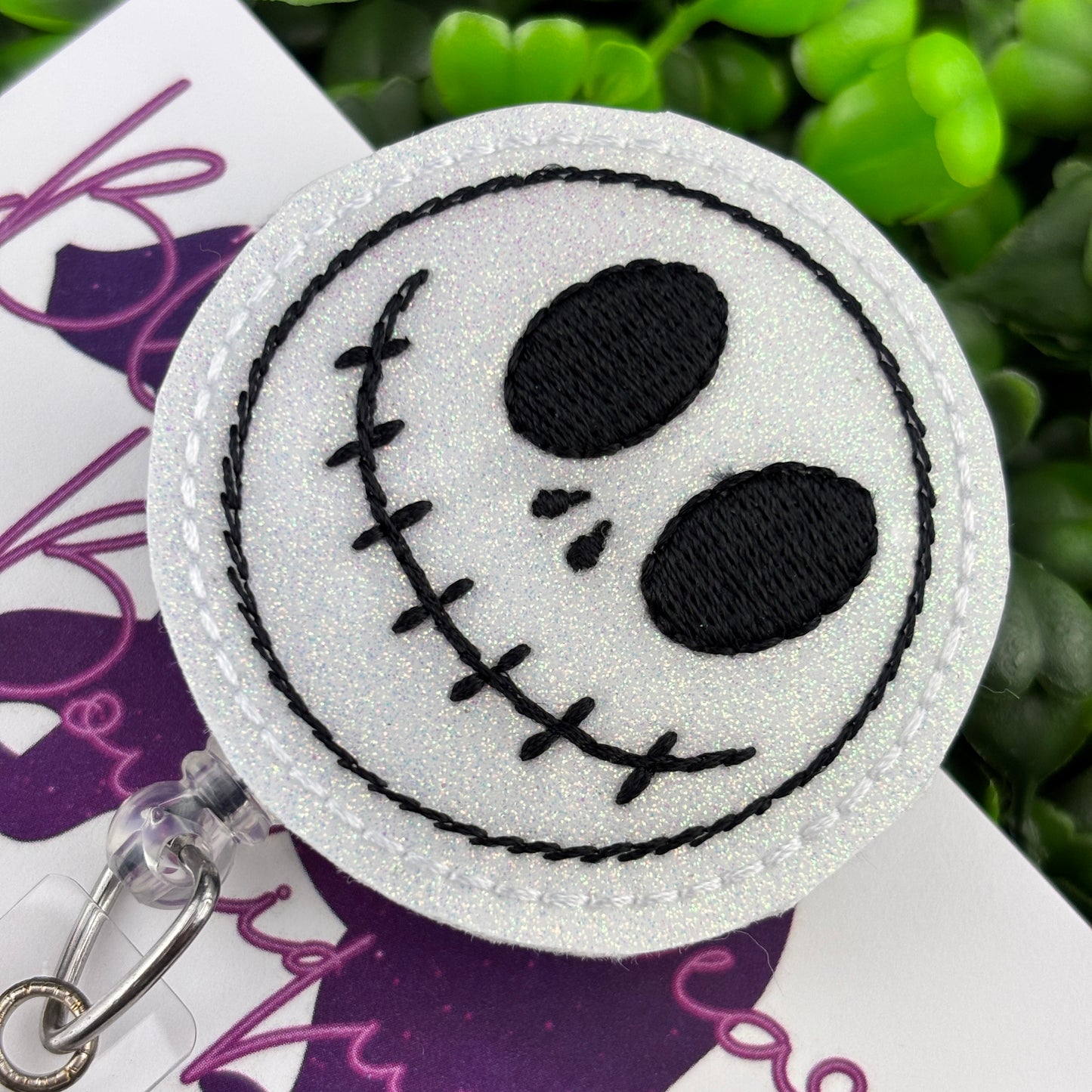 Jack Felt Badge Reel