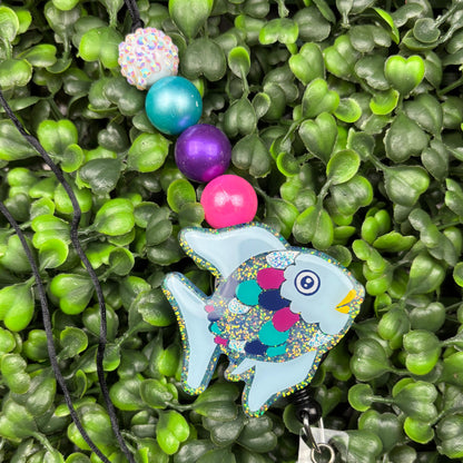 Rainbow Fish Lanyard