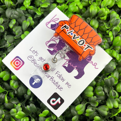 PIVOT Couch Badge Reel