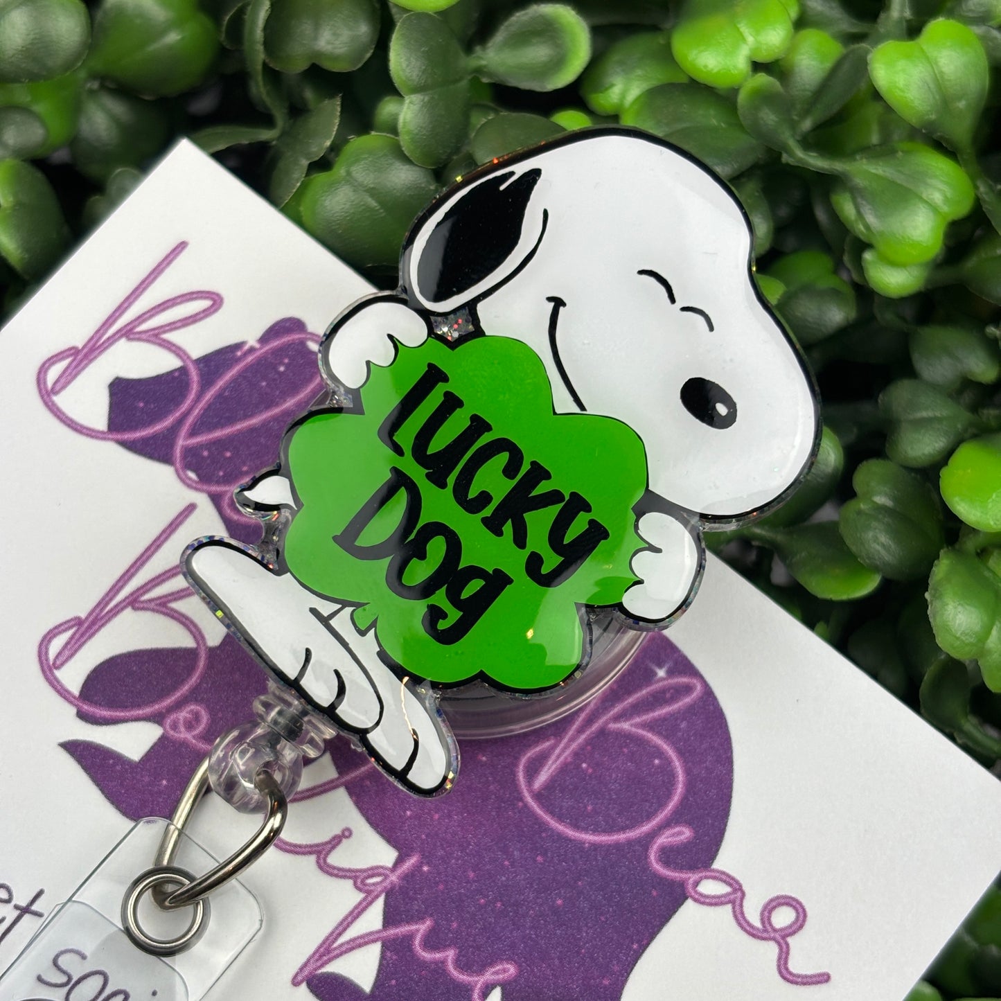 Lucky Dog Badge Reel