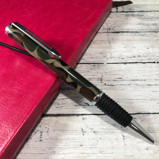 Brown Camouflage Ballpoint Pen - Blessed Bear Boutique