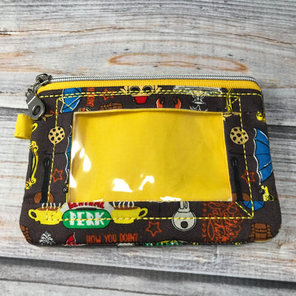 Friends Pattern Mini ID Keeper