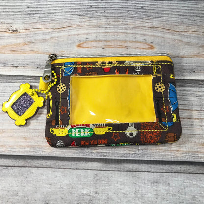 Friends Pattern Mini ID Keeper