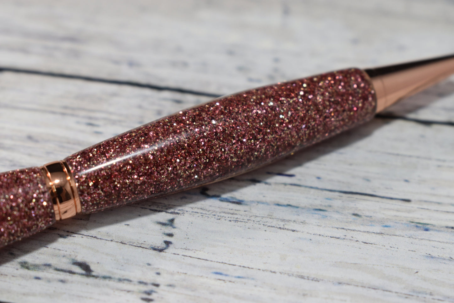 Rose Gold Glitter Pen - Personalization Optional - Blessed Bear Boutique