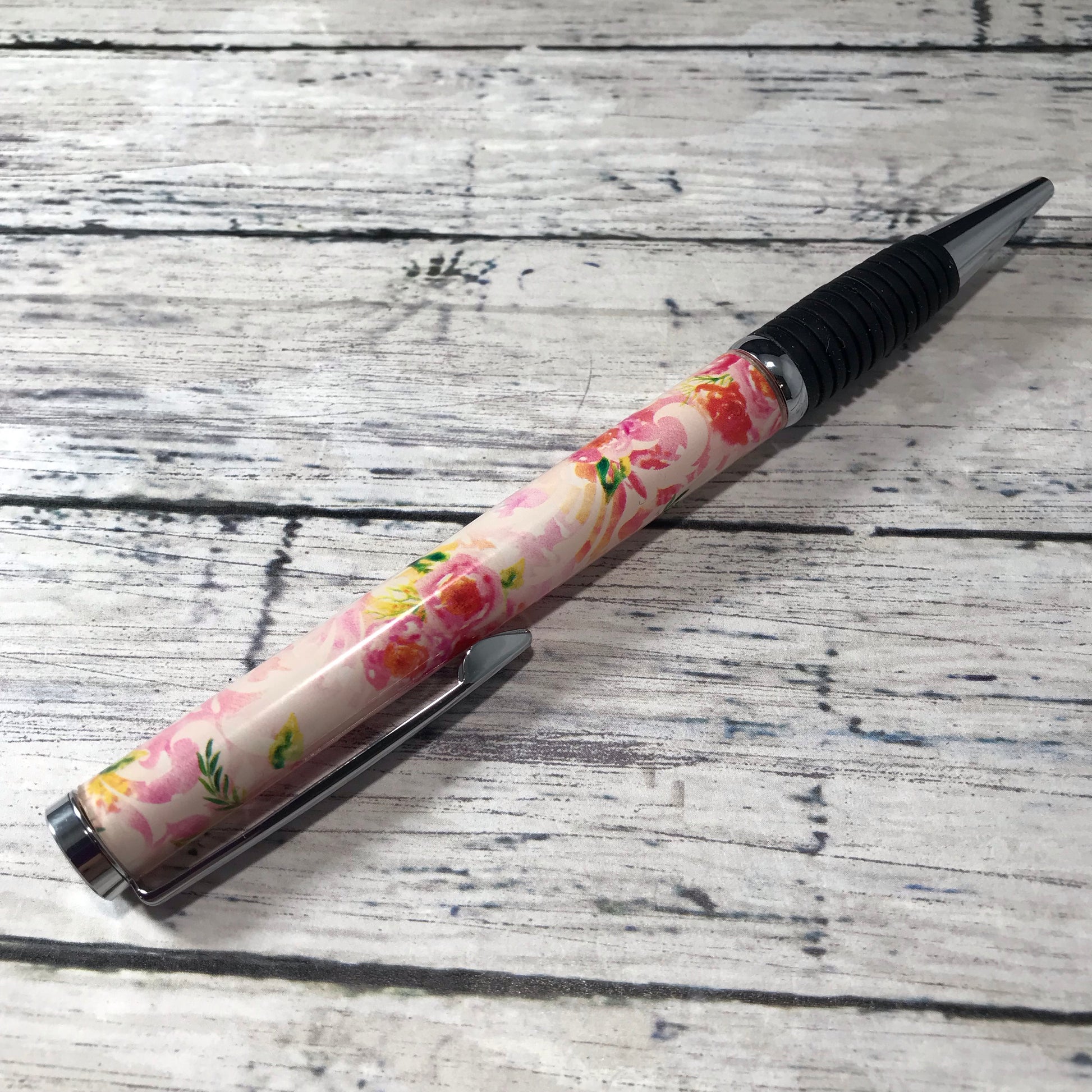 Floral Ballpoint Pen - Blessed Bear Boutique